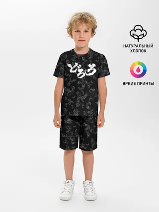 Детская пижама с шортами / DORORO PATTERN | ПАТТЕРН ЛОГО