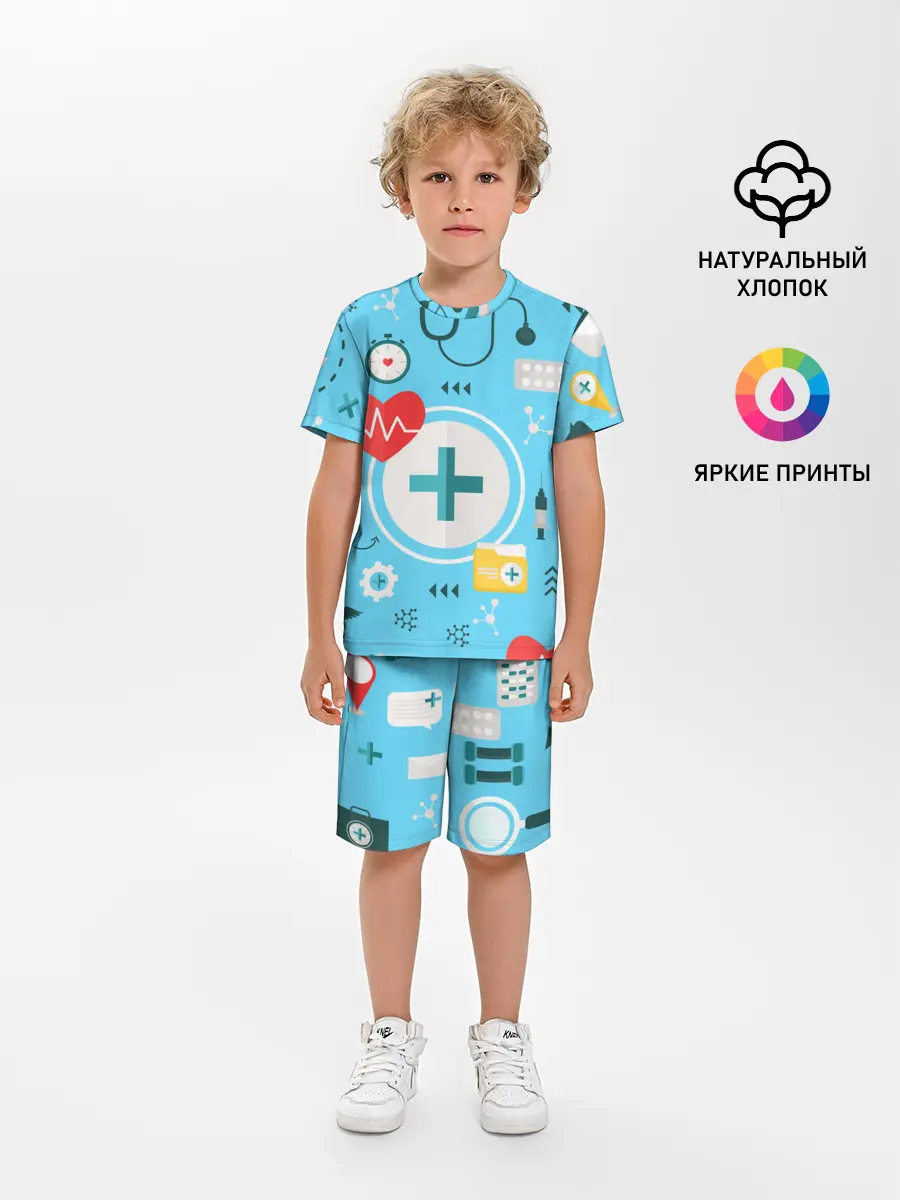 Детская пижама с шортами / Лучший доктор