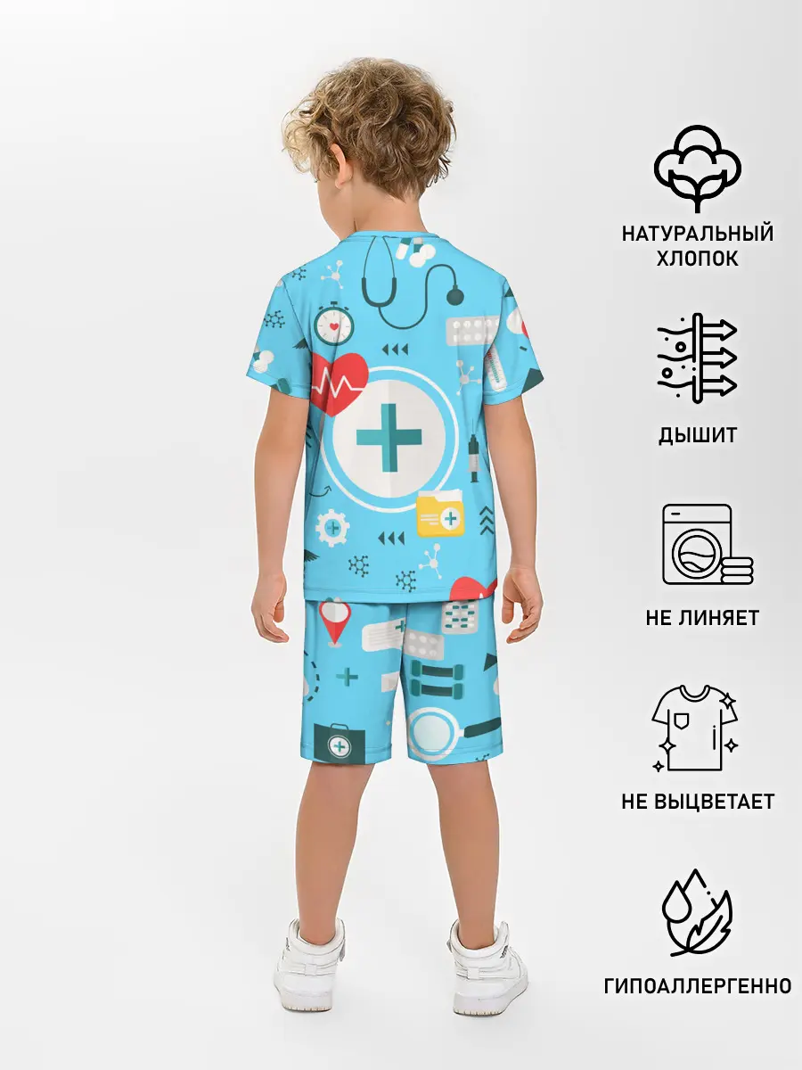 Детская пижама с шортами / Лучший доктор