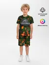 Детская пижама с шортами / мир юрского периода