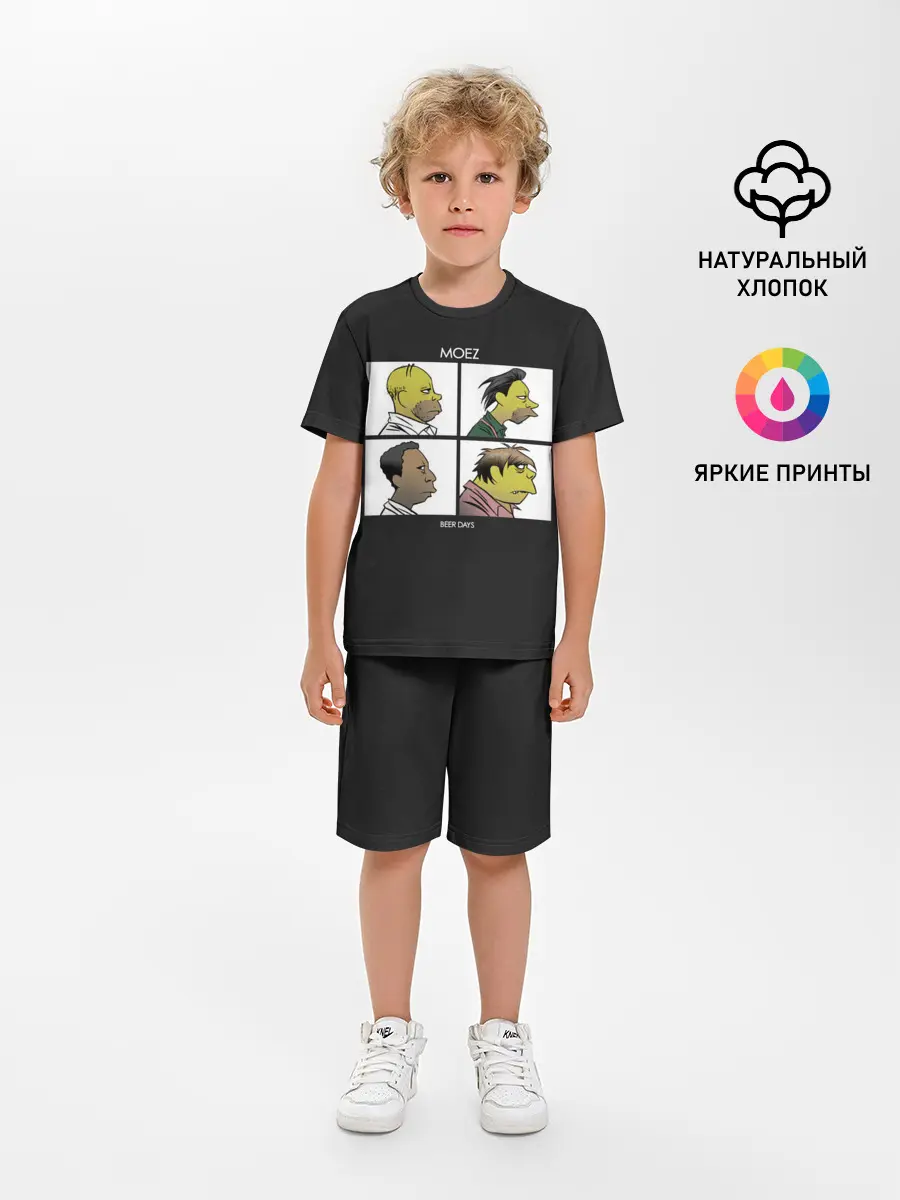 Детская пижама с шортами / Mozes band