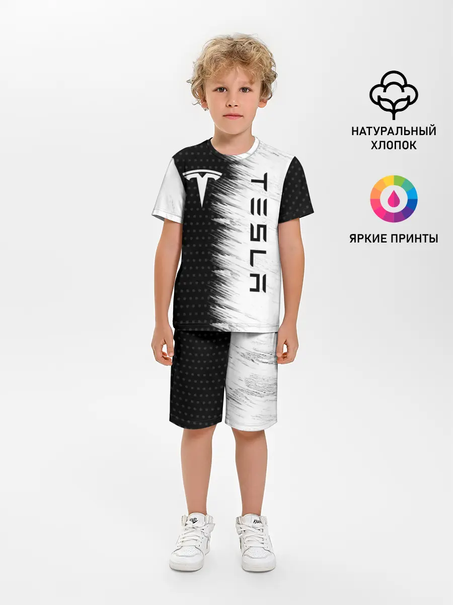 Детская пижама с шортами / TESLA