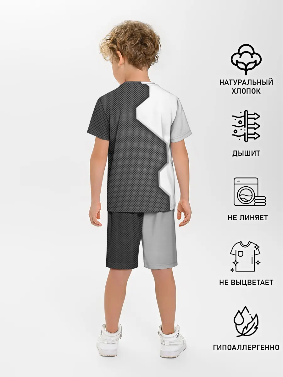 Детская пижама с шортами / Kia sport uniform auto