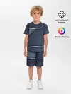 Детская пижама с шортами / Металлическая 3D основа