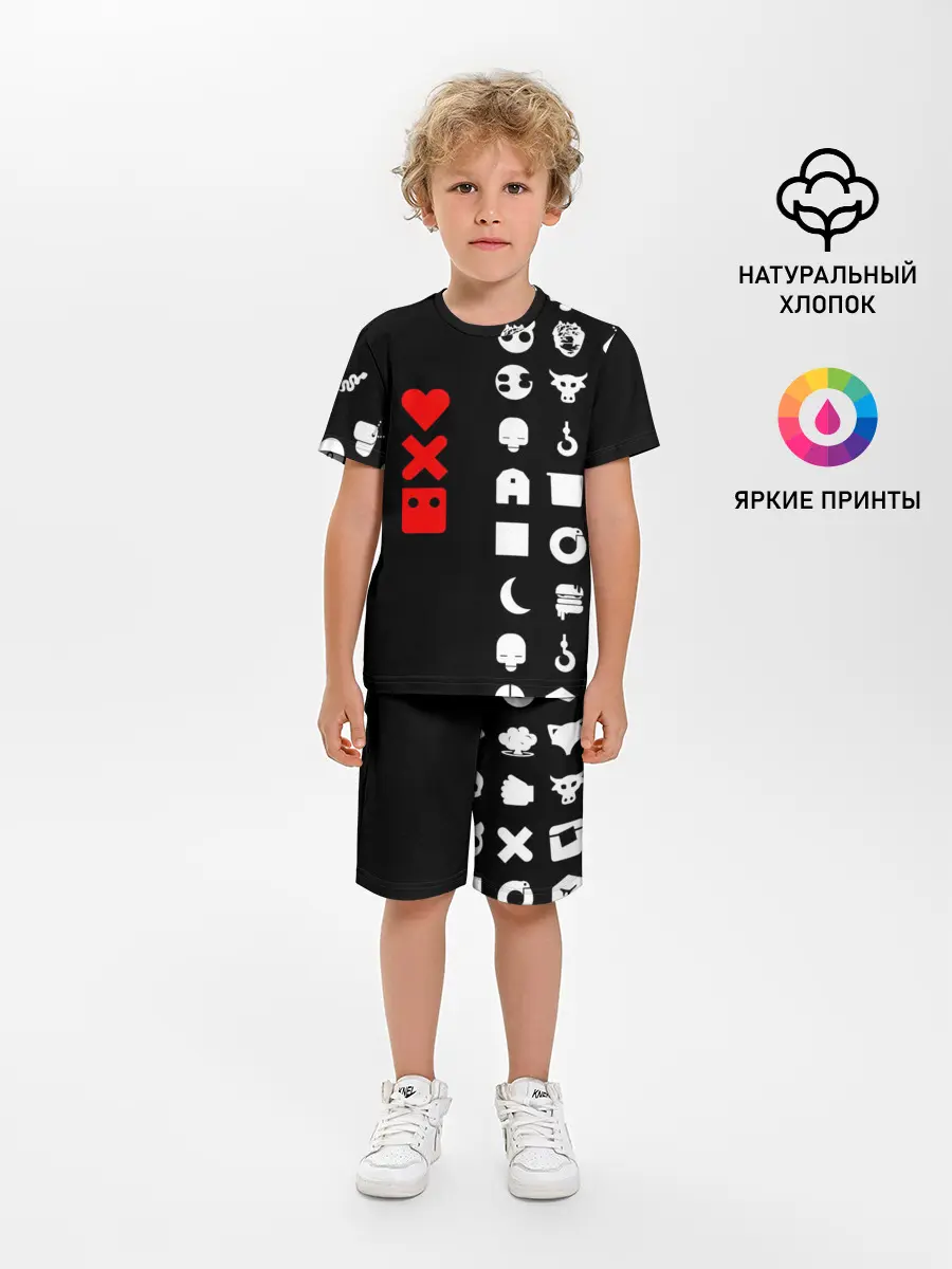 Детская пижама с шортами / Любовь, смерть и роботы