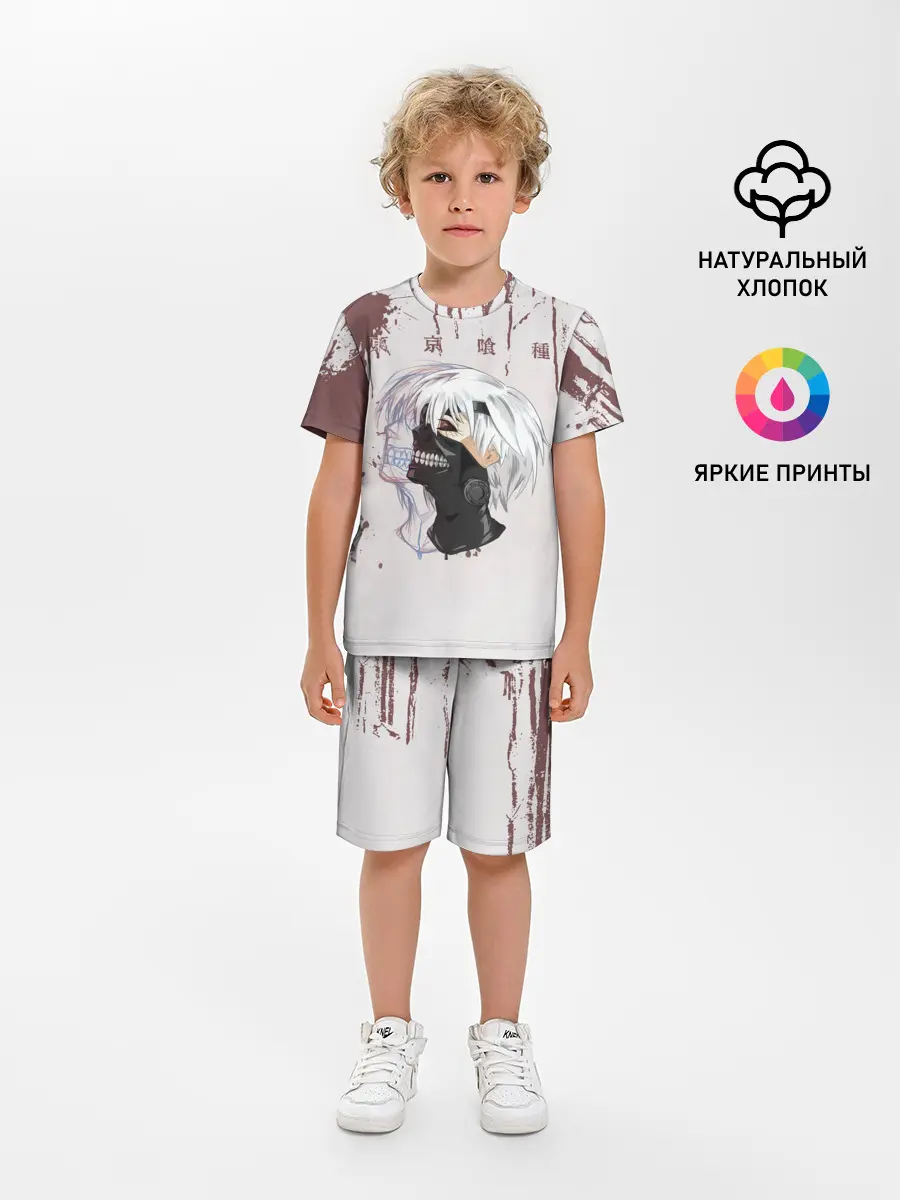 Детская пижама с шортами / Канеки Кан