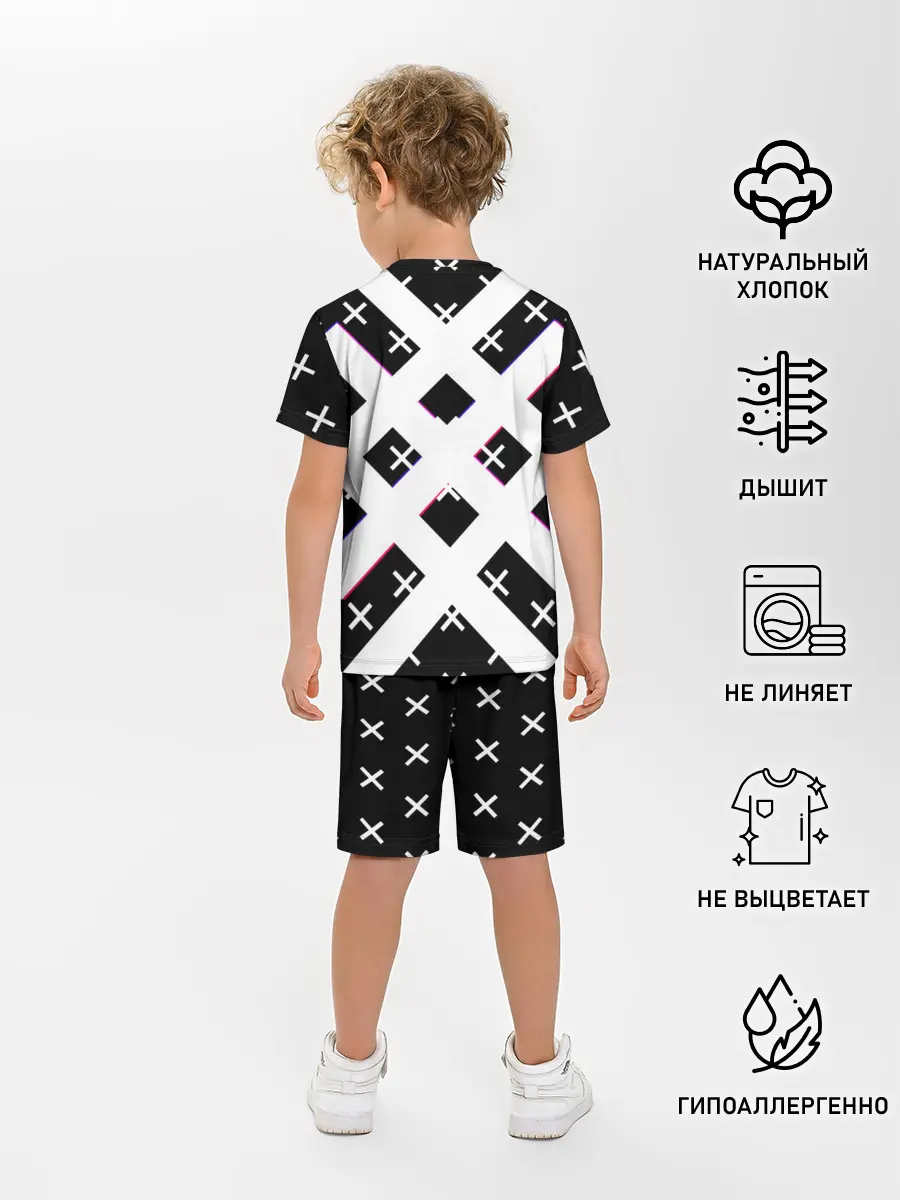 Детская пижама с шортами / Pepe в очках EZ