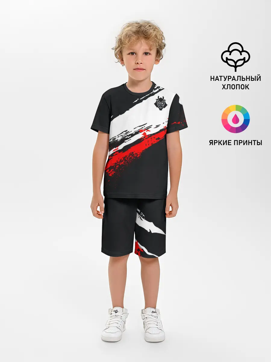 Детская пижама с шортами / cs:go - G2 eSports