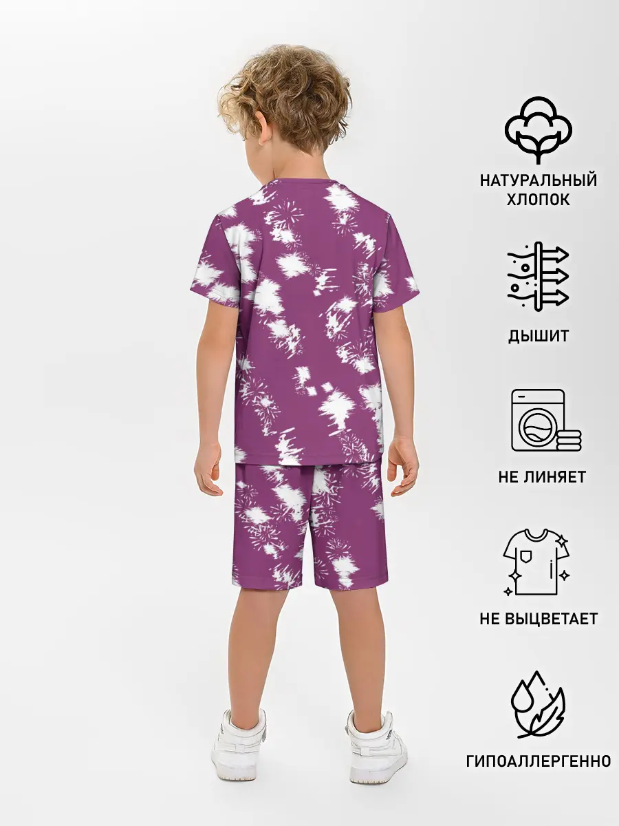 Детская пижама с шортами / Любовь кислород
