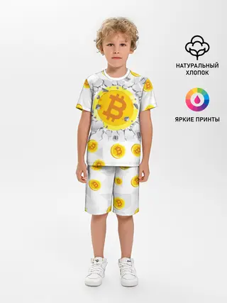 Детская пижама с шортами / БИТКОИН | BITCOIN