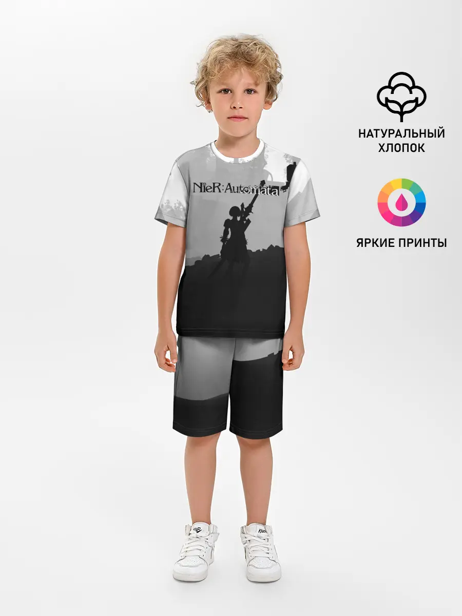Детская пижама с шортами / Nier Automata