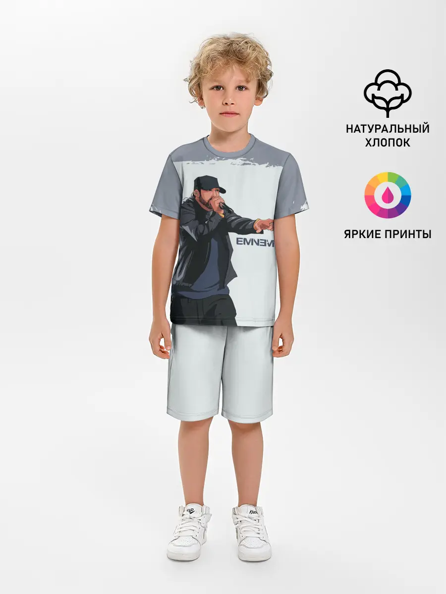 Детская пижама с шортами / EMINEM | ЭМИНЕМ