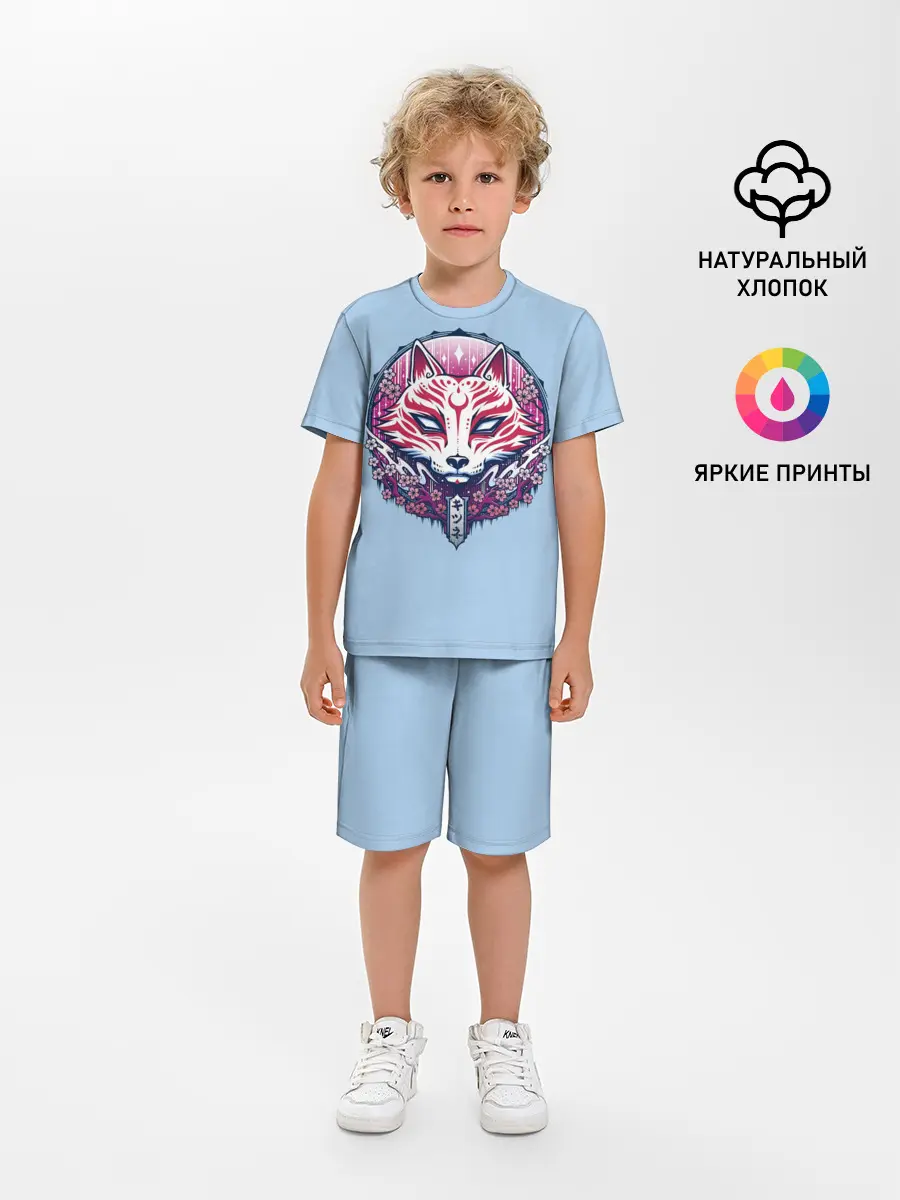 Детская пижама с шортами / Киса | Сакура