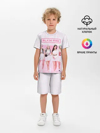 Детская пижама с шортами / BLACKPINK