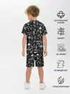 Детская пижама с шортами / Minecraft pattern