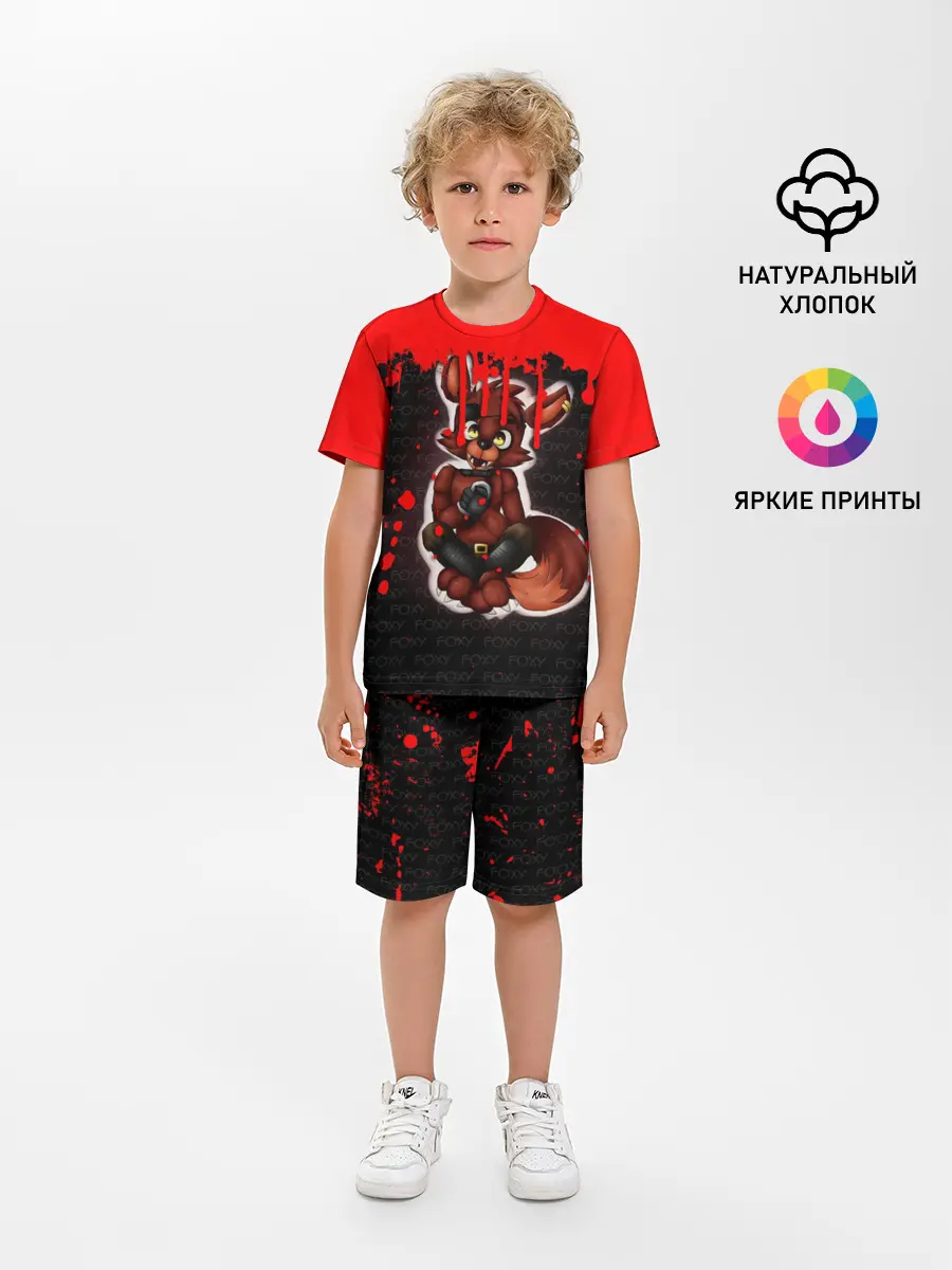 Детская пижама с шортами / Five Nights At Freddys