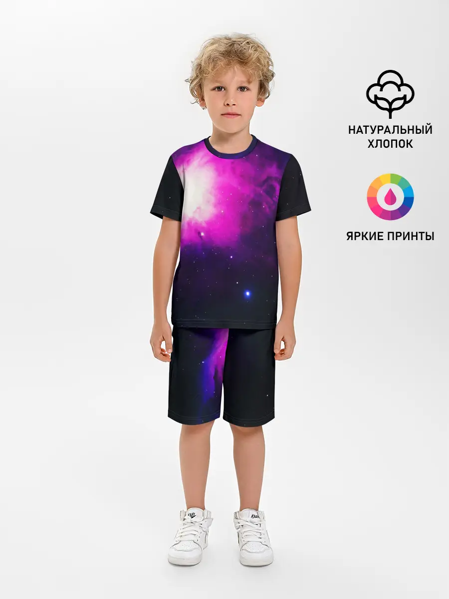 Детская пижама с шортами / Space