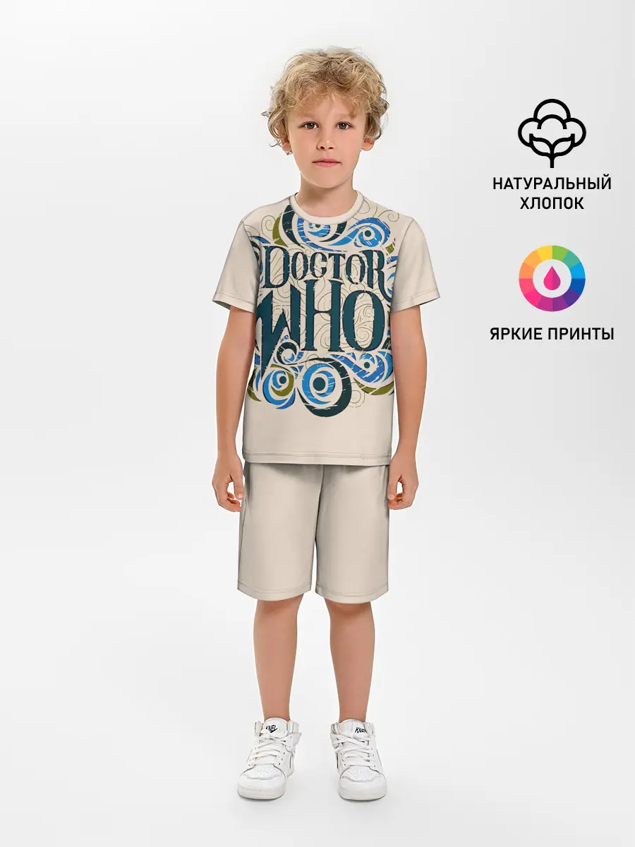 Детская пижама с шортами / Doctor Who