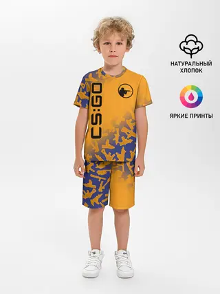 Детская пижама с шортами / CS GO | КС ГО