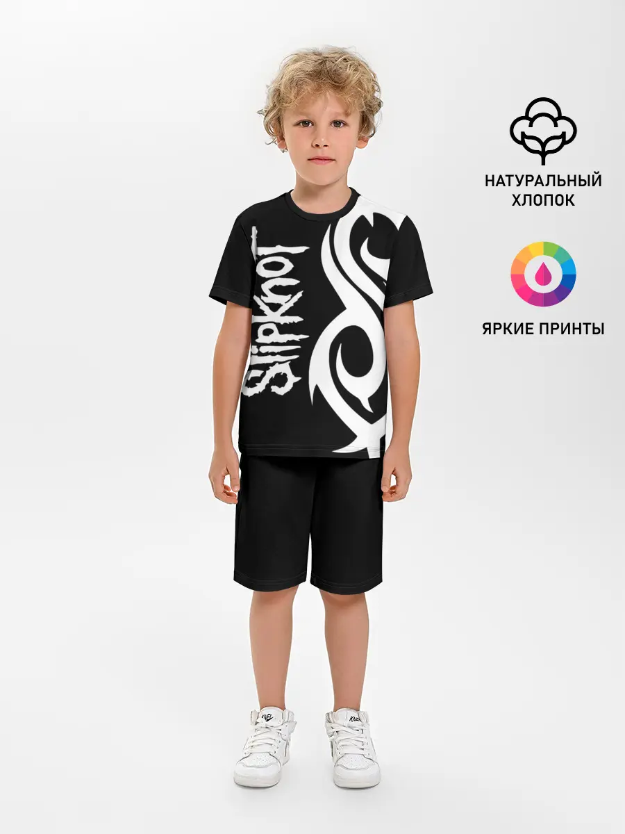 Детская пижама с шортами / Slipknot