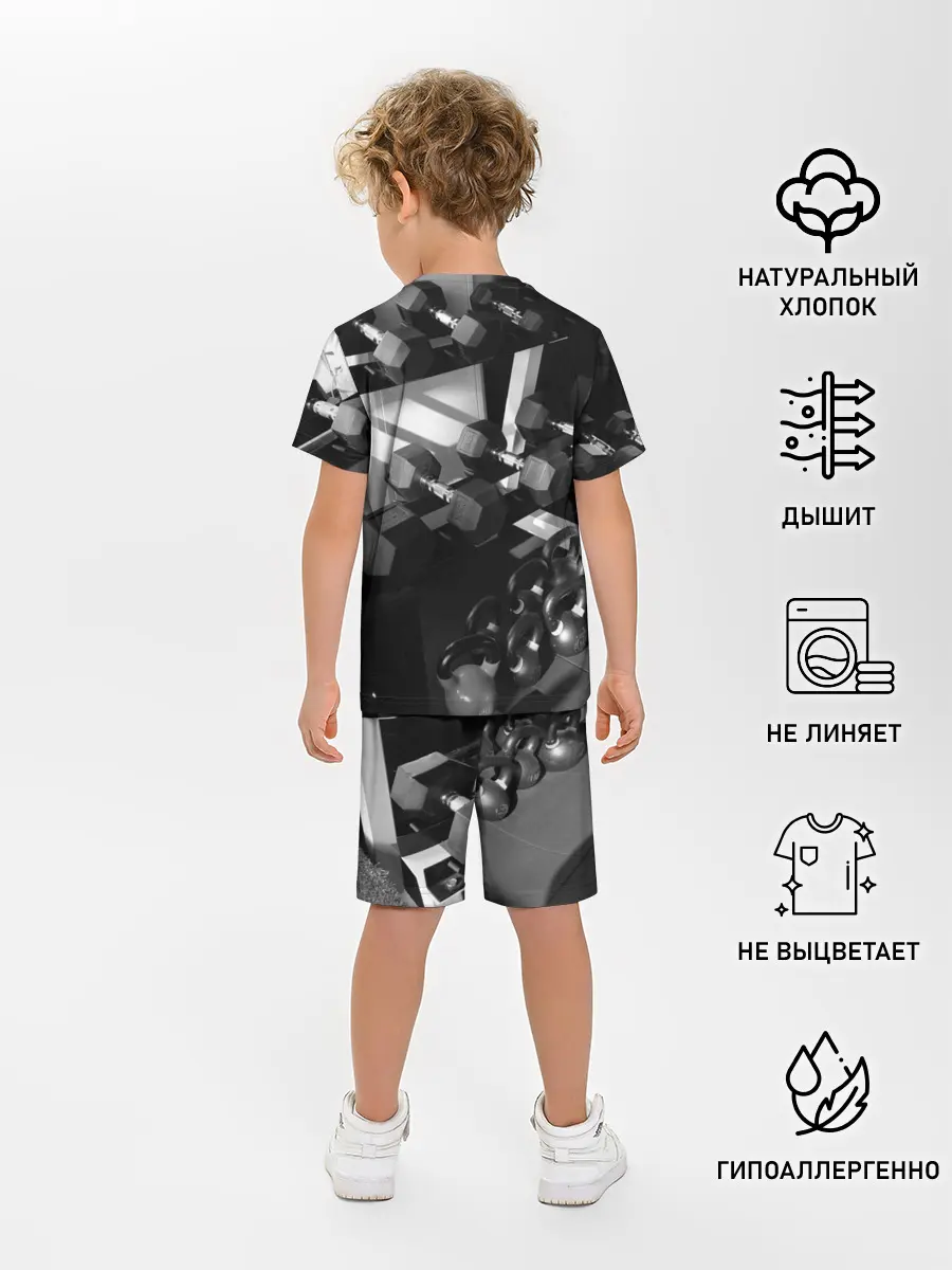 Детская пижама с шортами / Качалка