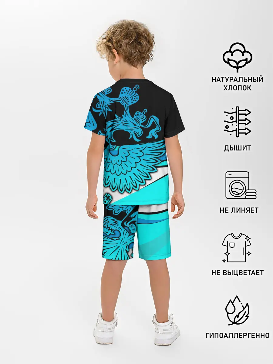 Детская пижама с шортами / Hockey