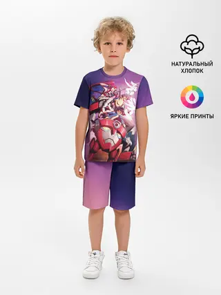 Детская пижама с шортами / Gurren Lagann
