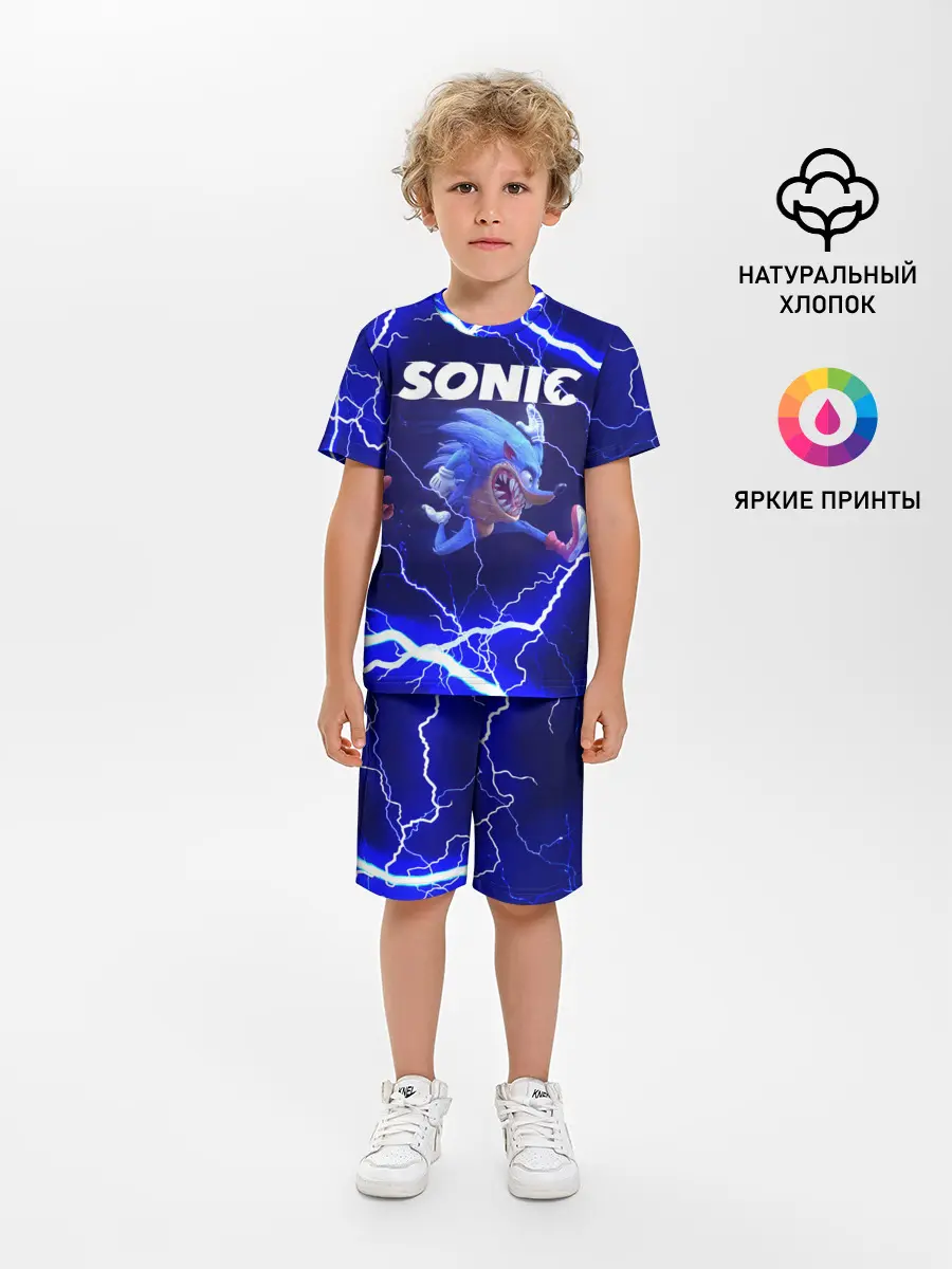 Детская пижама с шортами / SONIC | СОНИК