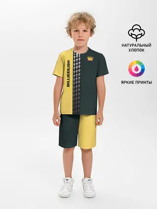 Детская пижама с шортами / билли айлиш