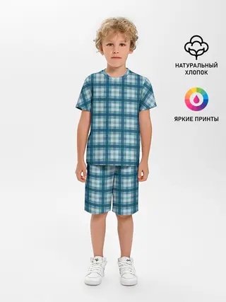 Детская пижама с шортами / Джентльмены