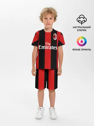 Детская пижама с шортами / Форма Милан Бекхэм