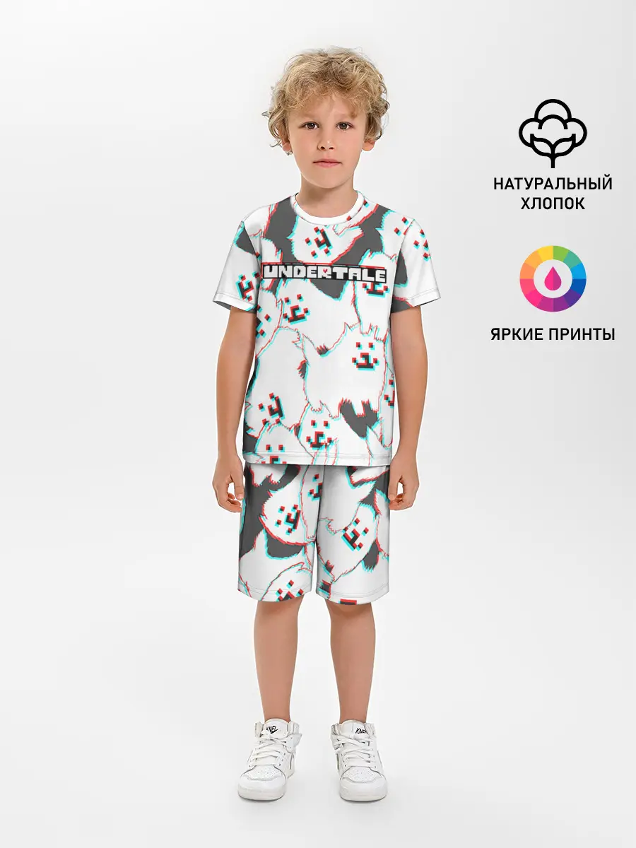Детская пижама с шортами / Undertale