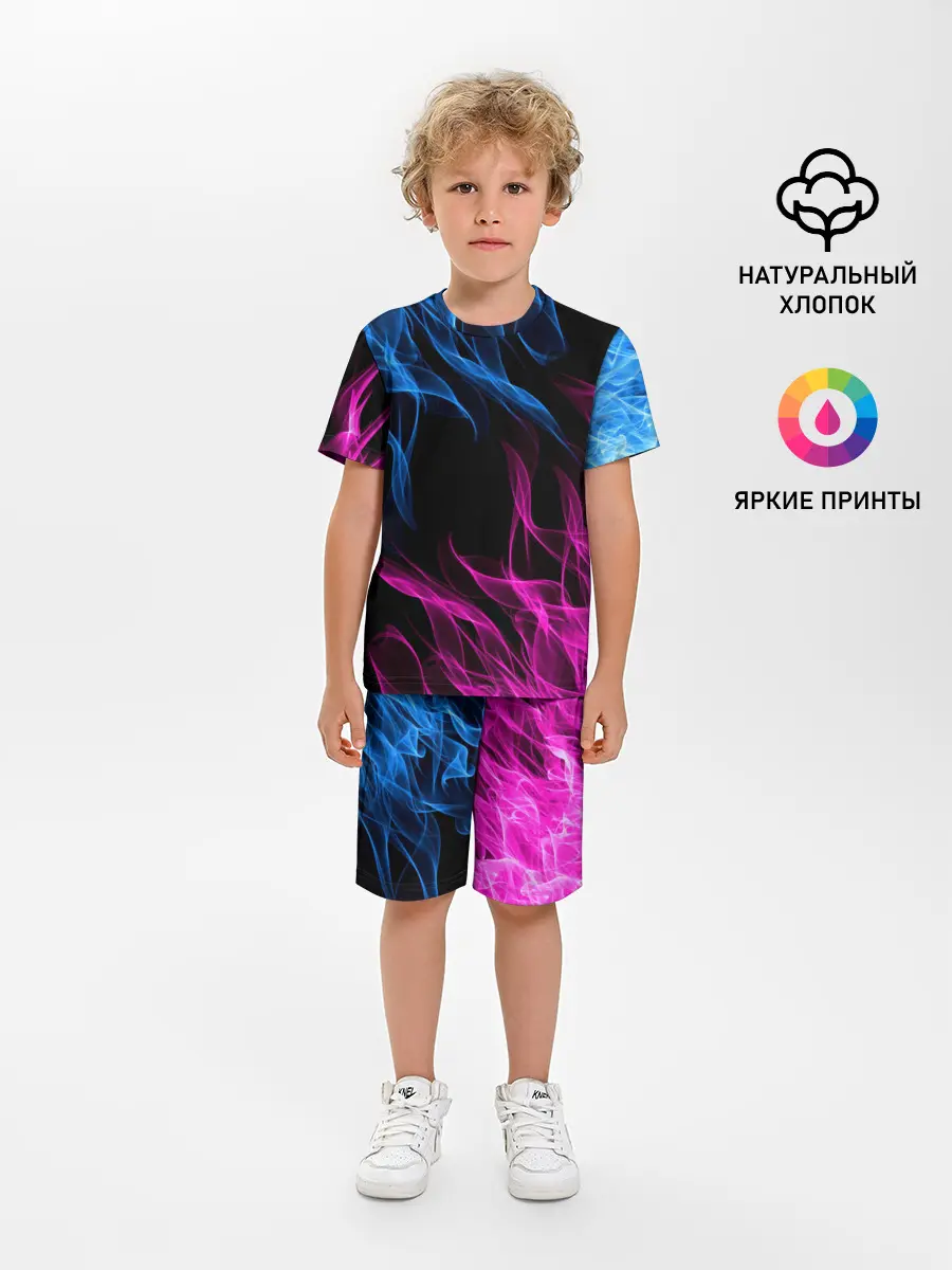 Детская пижама с шортами / БИТВА ОГНЕЙ