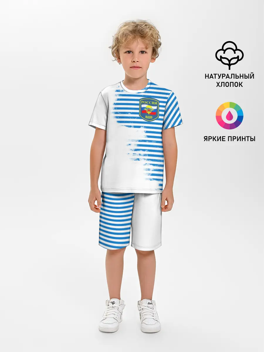 Детская пижама с шортами / ВДВ