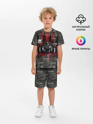 Детская пижама с шортами / Batmobile