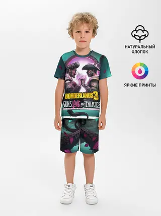 Детская пижама с шортами / borderlands 3