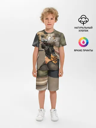 Детская пижама с шортами / CS:GO