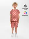 Детская пижама с шортами / узоры