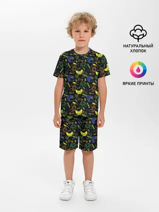 Детская пижама с шортами / Игроман