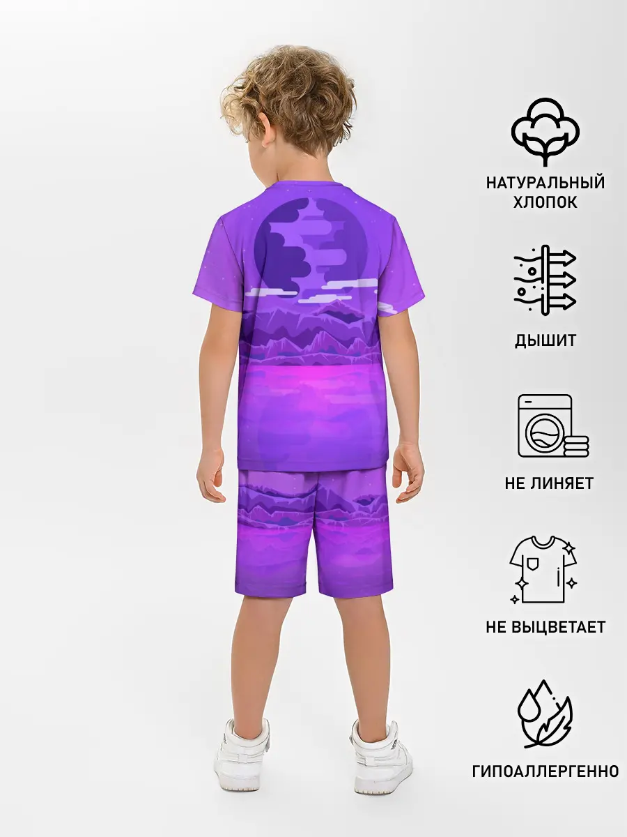 Детская пижама с шортами / BTS BAND