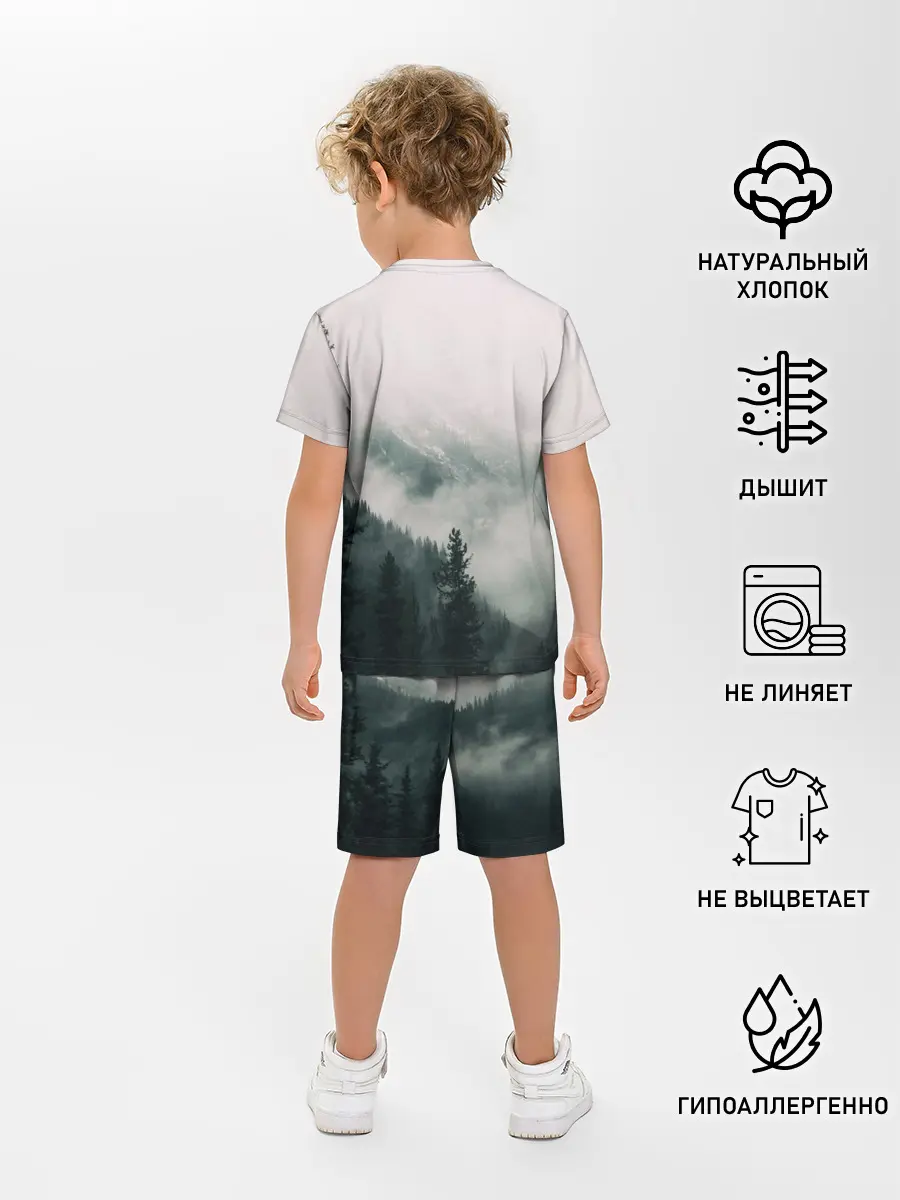 Детская пижама с шортами / FENRIR | РУНЫ | RUNES