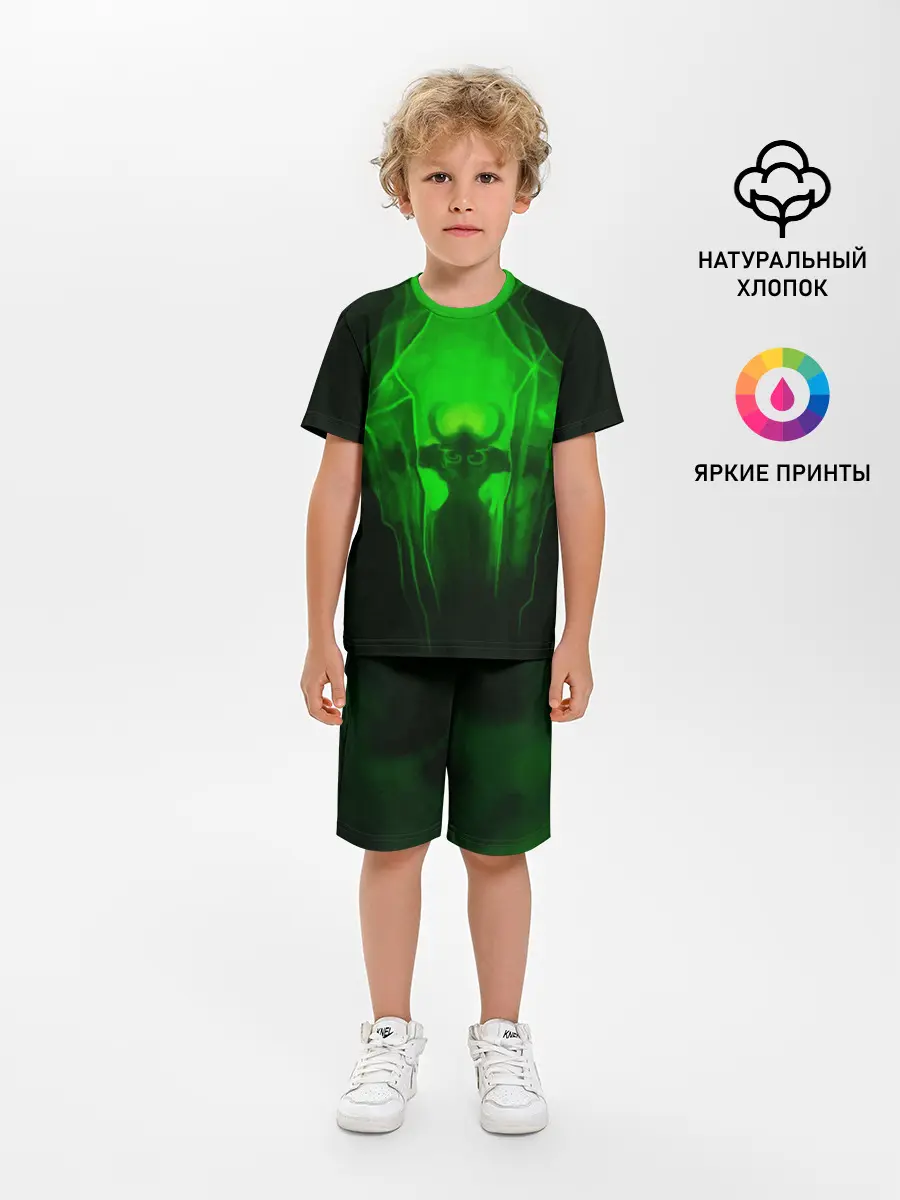 Детская пижама с шортами / Демон легиона