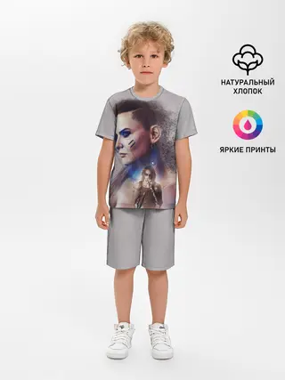 Детская пижама с шортами / CP77 | Rogue and Johnny