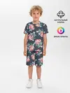 Детская пижама с шортами / Розы