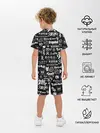 Детская пижама с шортами / ЛОГО АНИМЕ МУЛЬТФИЛЬМОВ
