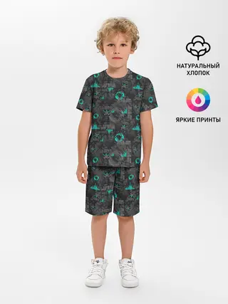 Детская пижама с шортами / Cyber