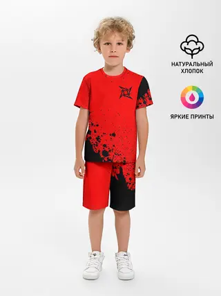 Детская пижама с шортами / METALLICA / МЕТАЛЛИКА