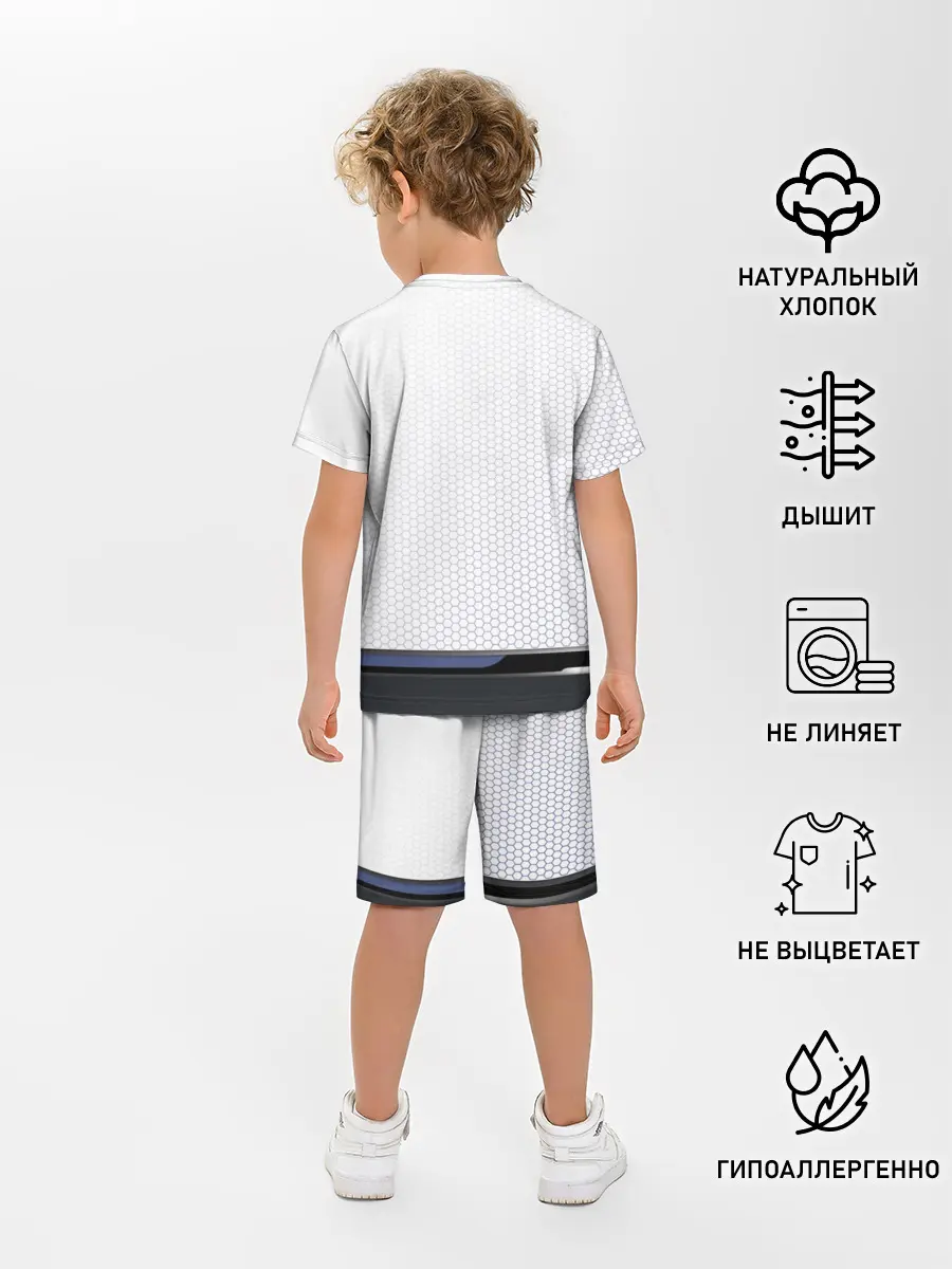 Детская пижама с шортами / Абстракт