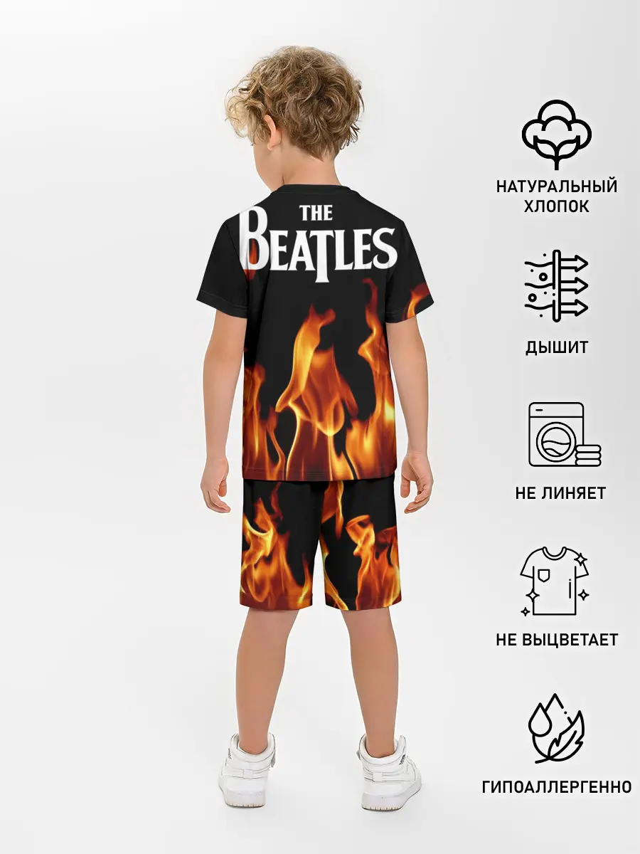 Детская пижама с шортами / The Beatles