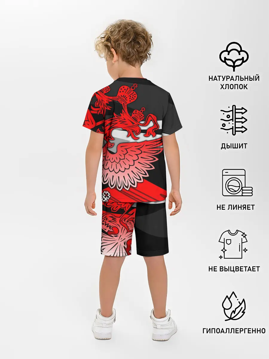 Детская пижама с шортами / Hockey